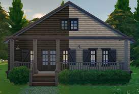 Mod The Sims Log Cabin Siding Set 6