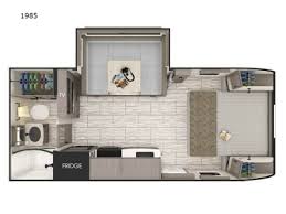 New Travel Trailers Rear Bath