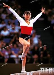 romi kessler on the balance beam at the