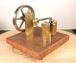 retro steam tech electromagnet engine