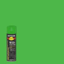 Rust Oleum 2233838 High Performance V2100 System Rust Preventive Enamel Spray Paint 20 Fl Oz Container 15 Oz Fill Fluorescent Green 6 Pack