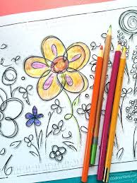 Flower Garden Coloring Page 100