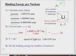 Solved Binding Energy Per Nucleon ه