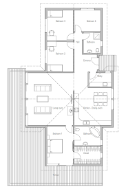 House Plan Ch192 With Vaulted Ceiling