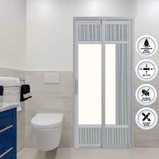 Hdb Aluminum Slide Swing Toilet Door
