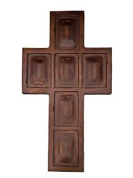 Wooden Cross 3 Dimensional With