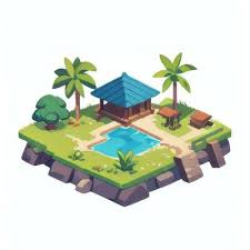 Isometric Sea Stock Photos Images And