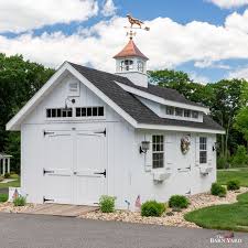 Victorian Carriage House Shed Painted
