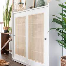 Diy Cane Cabinet Ikea The