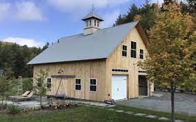 Timber Frame Barns From Vermont For New
