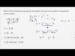 Systems Of Quadratic Equations