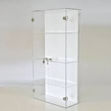 Wall Mounted Clear Acrylic Display Case