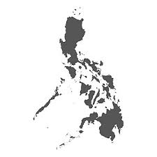 Philippines Map Minimalist Vector