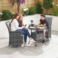 Nova Sienna 2 Seat Bistro Set 75cm