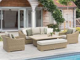 Bramblecrest Fairford Rattan 3 Seater