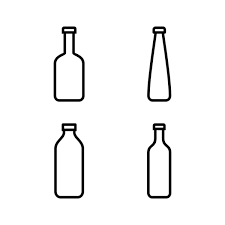 Ilration Of Three Bottles Vector