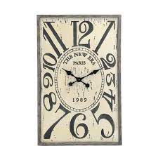 Zentique New Era Paris Clock In Antique