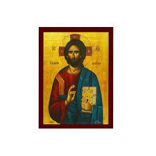 Buy Christ Icon Handmade Greek