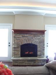 Arched Fireplace Traditional Living