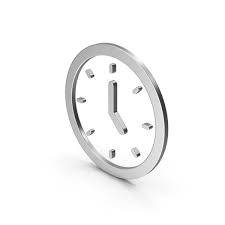 Symbol Clock Silver Png Images Psds