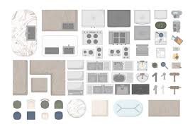 Premium Vector Floor Plan Kit Kitchen