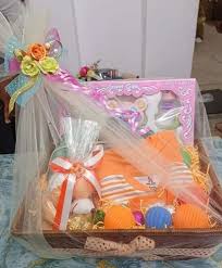 1 Orange Baby Gift Hamper For Gifting