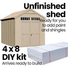 Do It Yourself Majestic Premier 8 Ft W X 12 Ft D Outdoor Wood Storage Shed 96 Sq Ft