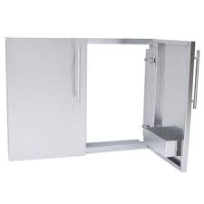 Double Access Door With Shelves De Dd30