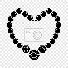 Necklace Icon Simple Ilration Of