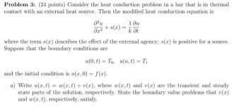 Consider The Heat Conduction