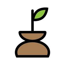 Flat Plant Pot Icon Vector 14322035