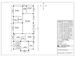 East Face House Plan