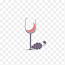 Wine Glass Port Wine Logo Stemware