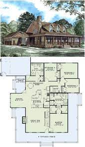 Country Style House Plan With Wrap