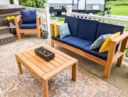 Diy Outdoor Sofa Set Furniture Plans