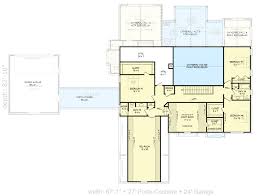 5 Bed Painted Brick House Plan Under