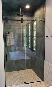 Glass Barn Door Shower Sliders In Michigan