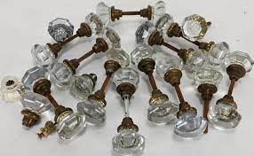 Vintage Glass Door Knob Estate Collection