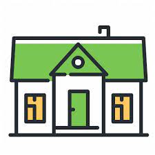 Building Cottage Home House Icon