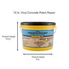 Vinyl Concrete Patch Repair