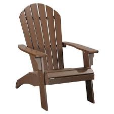 Poly Lumber Faux Wood Adirondack Chair