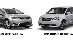 Minivan Comparison Chrysler Pacifica