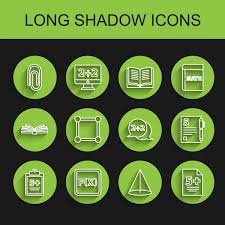 100 000 Books Icon Shadow Vector Images