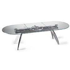 Quasar Modern Extendable Dining Table