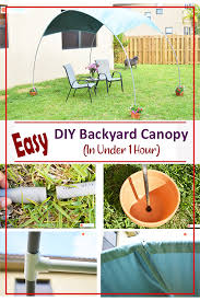 Diy Backyard Canopy For Shade