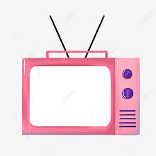 Tvs Clipart Hd Png Pink Tv Cartoon Tv