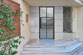 Steel Glass Exterior Doors Modern