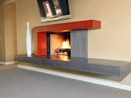 Concrete Fireplace Surrounds Hearths