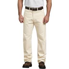 Dickies Men S Natural Beige Relaxed Fit