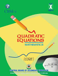 Unit 4 Quadratic Equations Core
